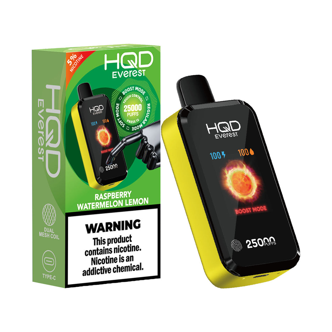 HQD Everest Raspberry Watermelon Lemon