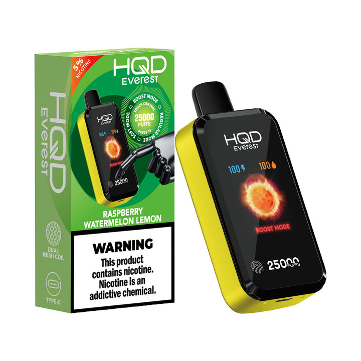 HQD Everest Raspberry Watermelon Lemon