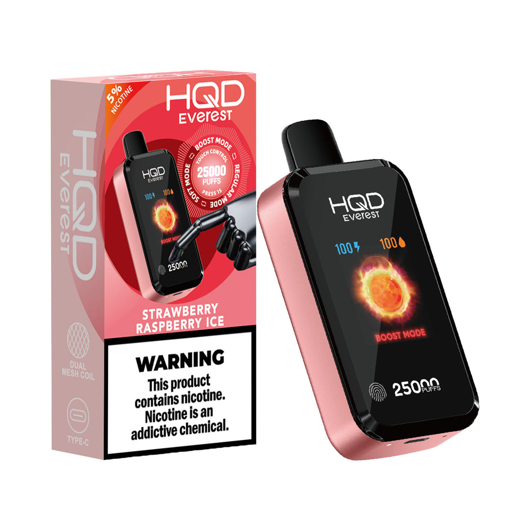 HQD Everest Strawberry Raspberry Ice