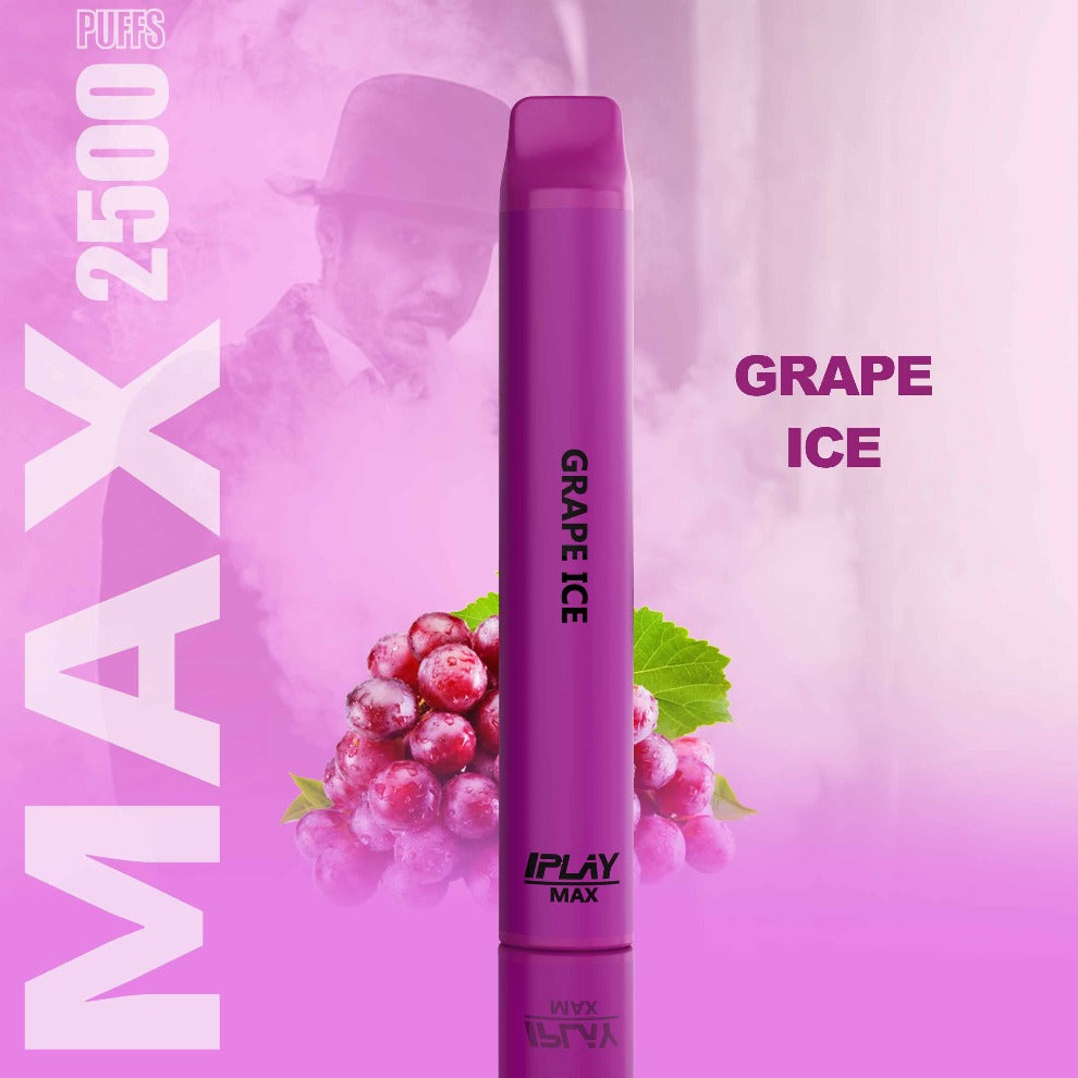 I PLAY IPLAY I-PLAY MAX GRAPE ICE MENUDEO Y MAYOREO