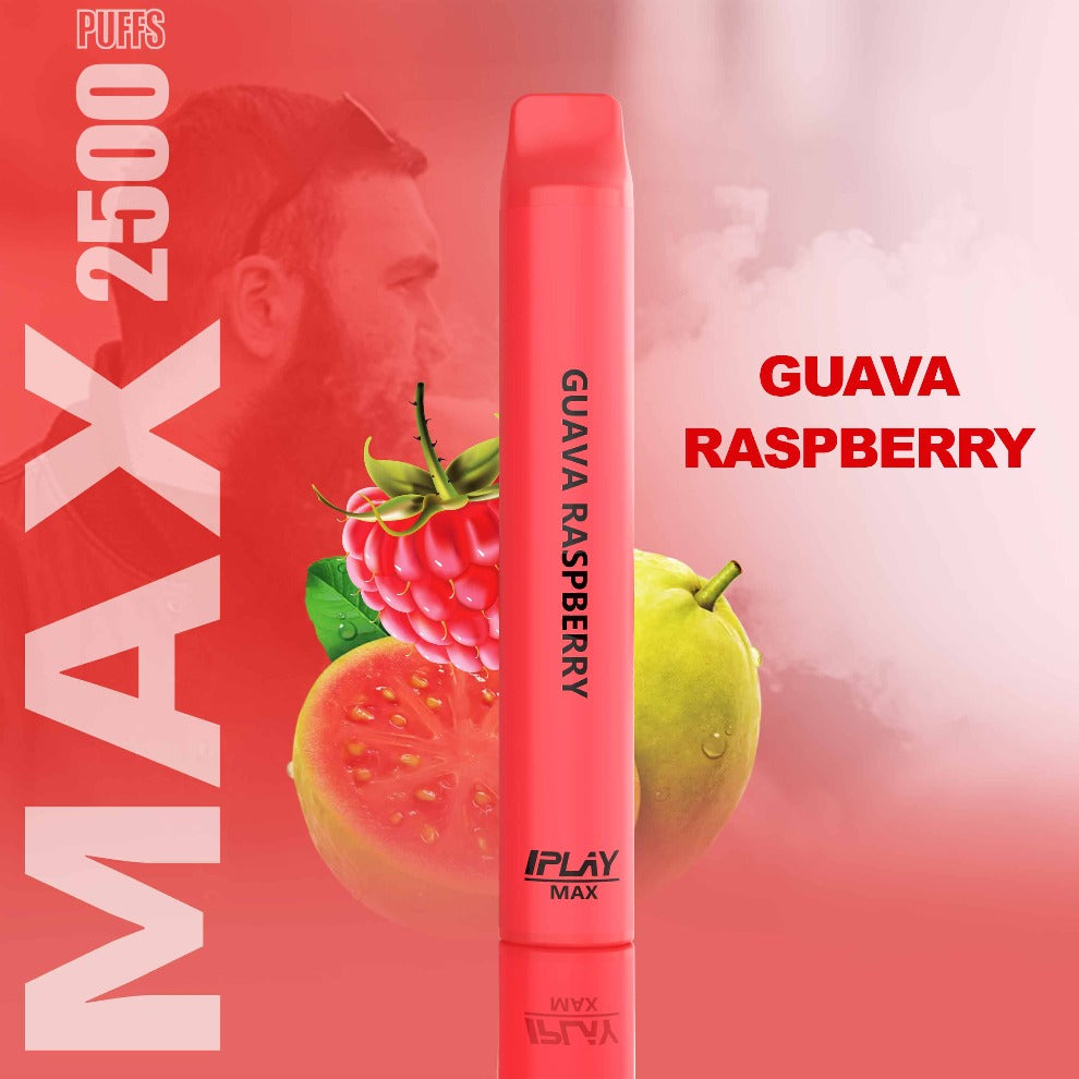 I PLAY IPLAY I-PLAY MAX GUAVA RASPBERRY MENUDEO Y MAYOREO